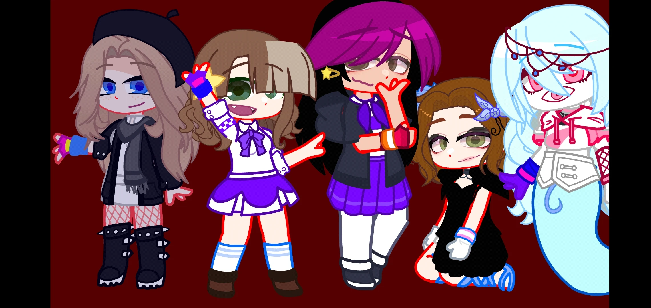 a-bunch-of-my-lgbtq-ocs-bc-why-not-fandom