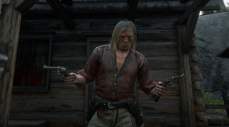 1919. Arthur Morgan - The Old Gunslinger (Cover Art Inspired Outfit) :  r/reddeadredemption