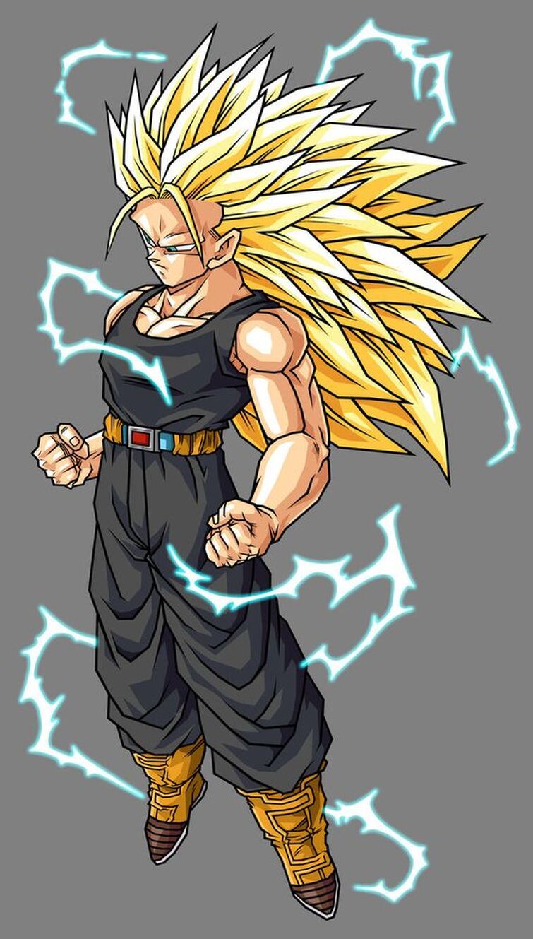 Trunks del futuro SSJ rage!! ( versión alternativa) Siguiendo el