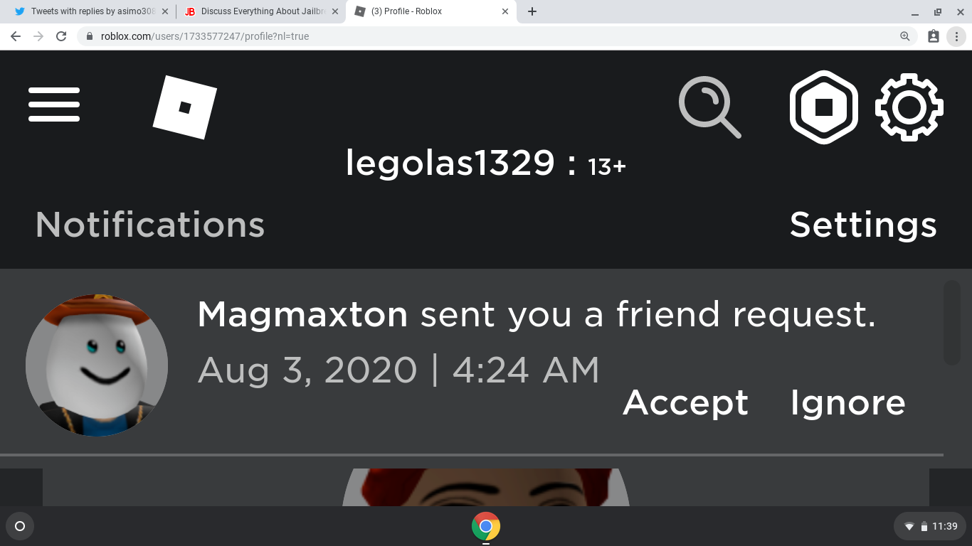 Who Is This Guy And Why Did He Send Me A Friend Request Fandom - how to send friend request on roblox on phone