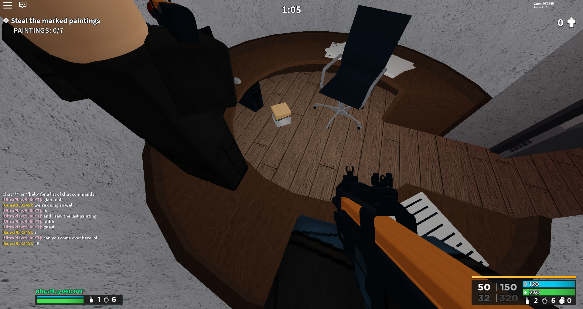 Roblox Notoriety Shadow Raid Solo