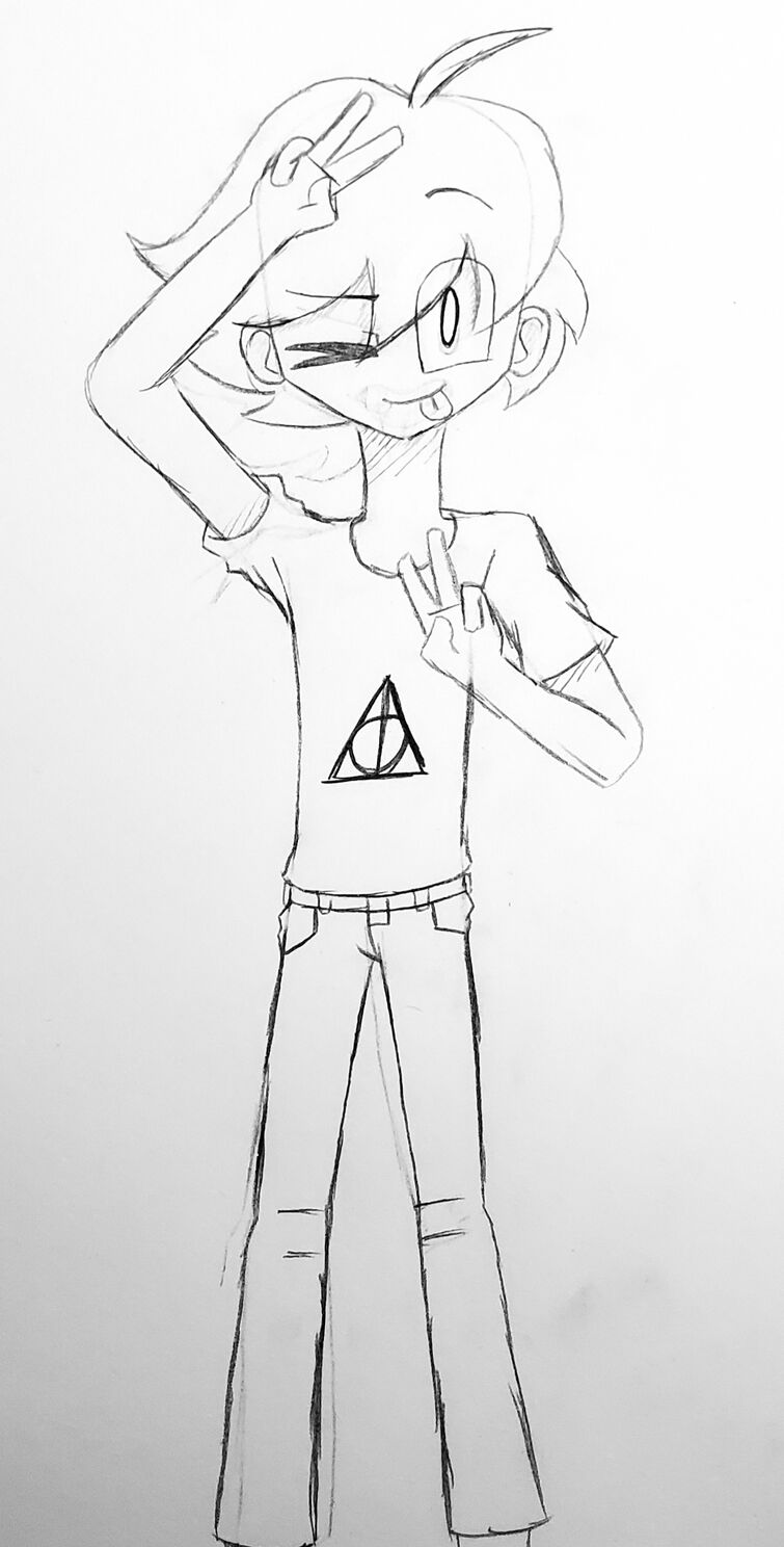 I drew 4 and a half pictures this morning fandom