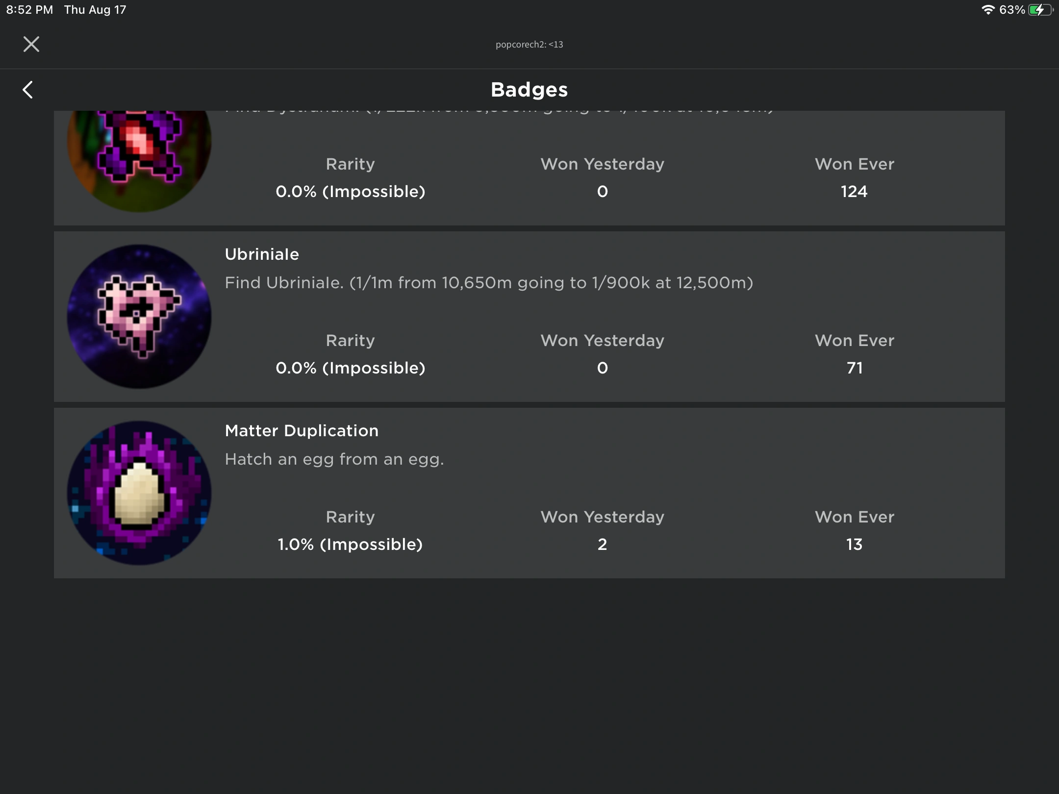 So I got the rarest badge | Fandom