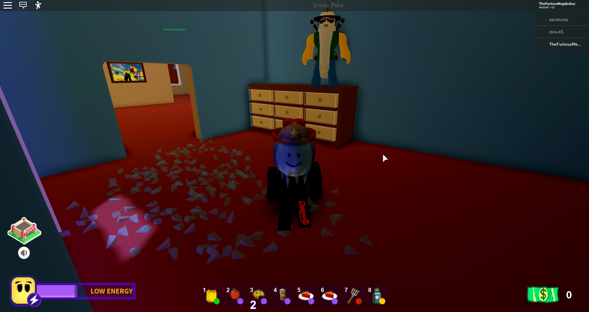 I Pushed Uncle Pete Into My House Fandom - my house roblox