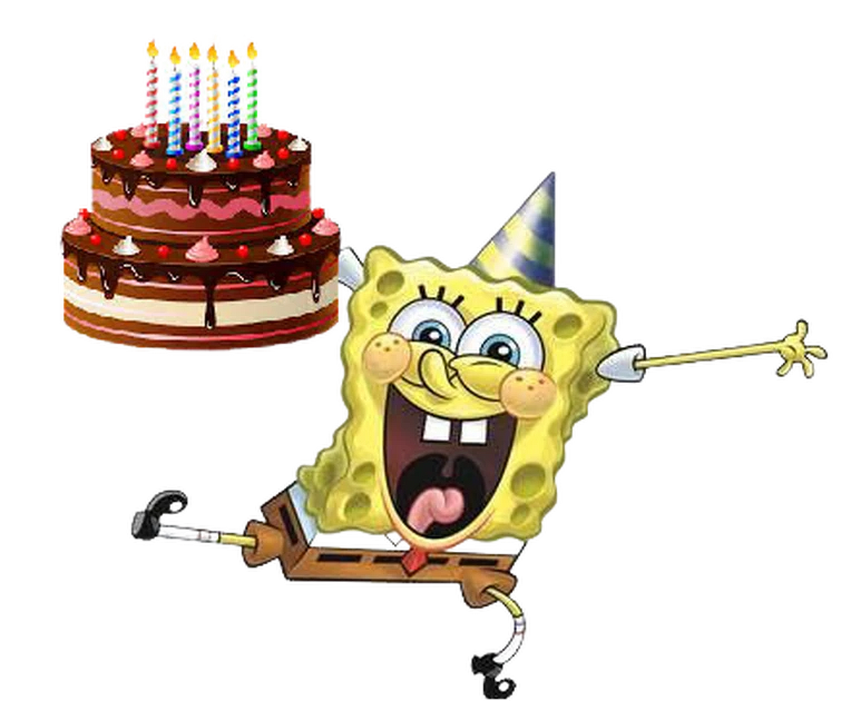 happy birthday spongebob pictures