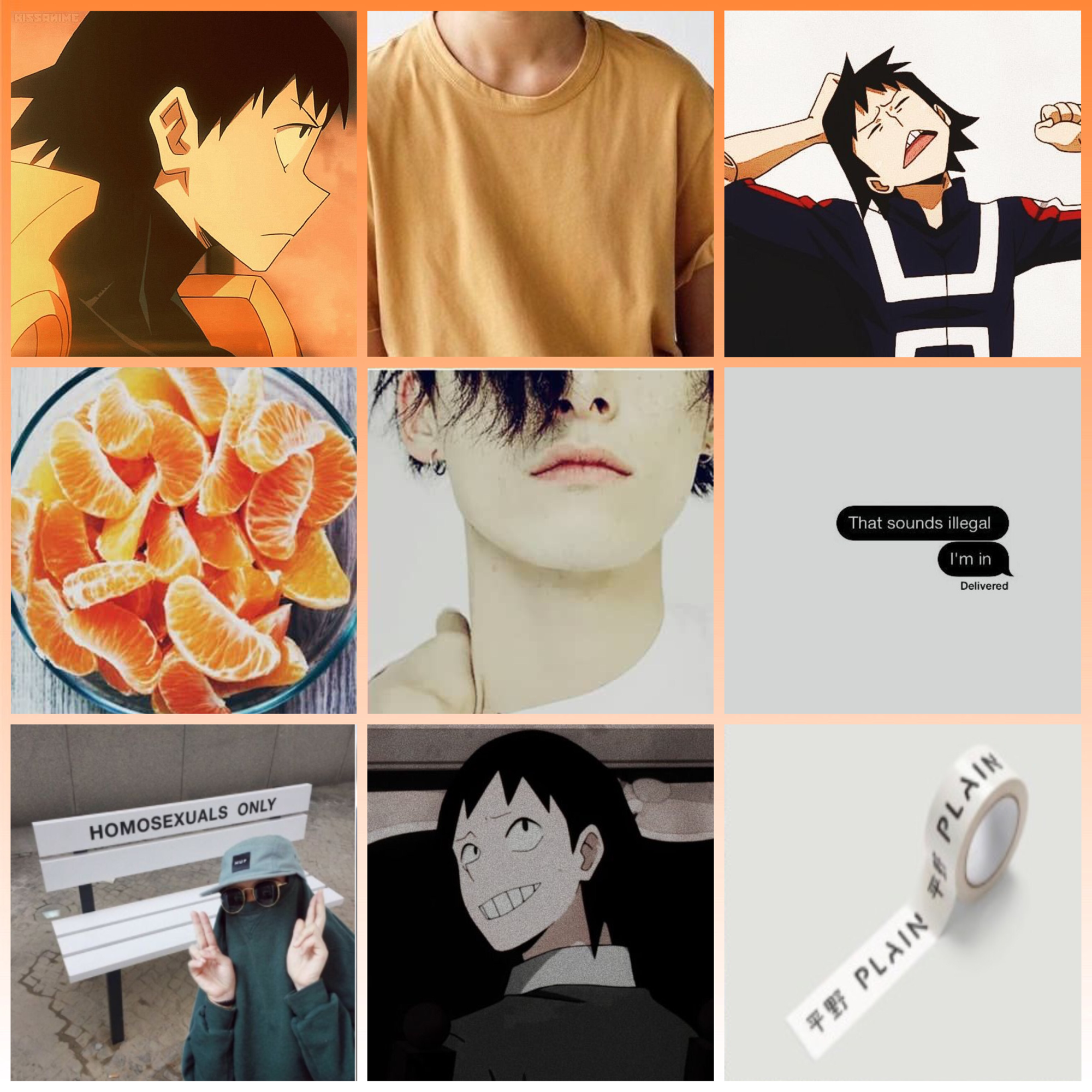 I Made A Sero Moodboard I Absolutely Adore This Precious Boy Fandom