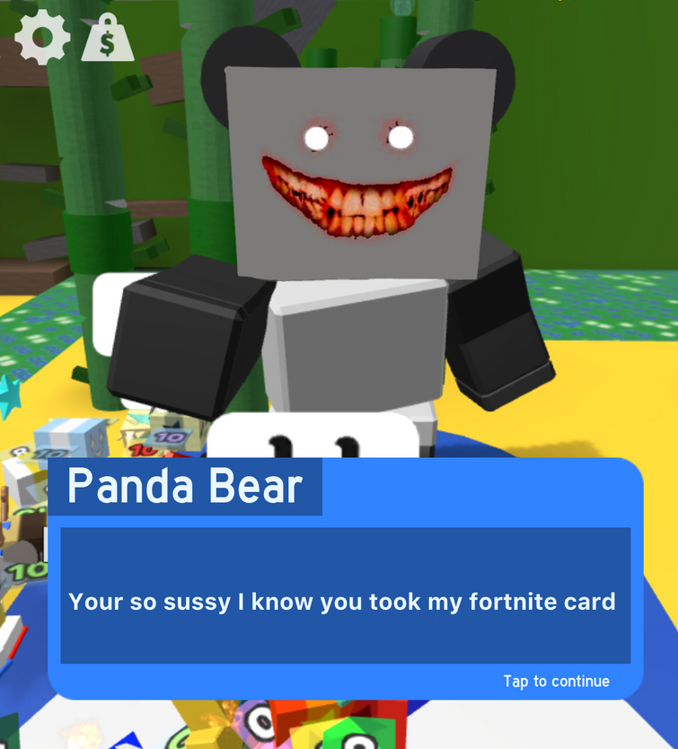 Oh No I Took Panda Bear S 19 Dollar Fortnite Card Fandom