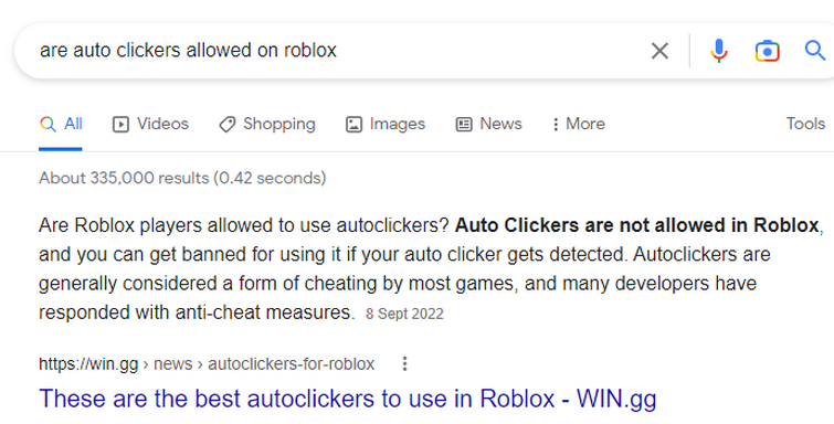 Do u get banned or kicked for using autoclicker?