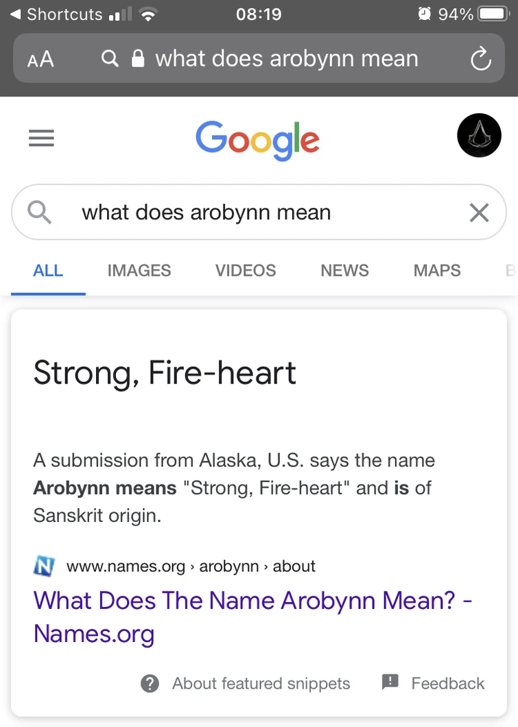 Name meaning | Fandom