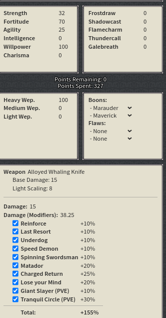 Any tips for my build, im going for a pve blindseer : r/deepwoken