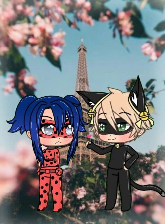 Ladybug y Chat Noir de gacha life Fandom