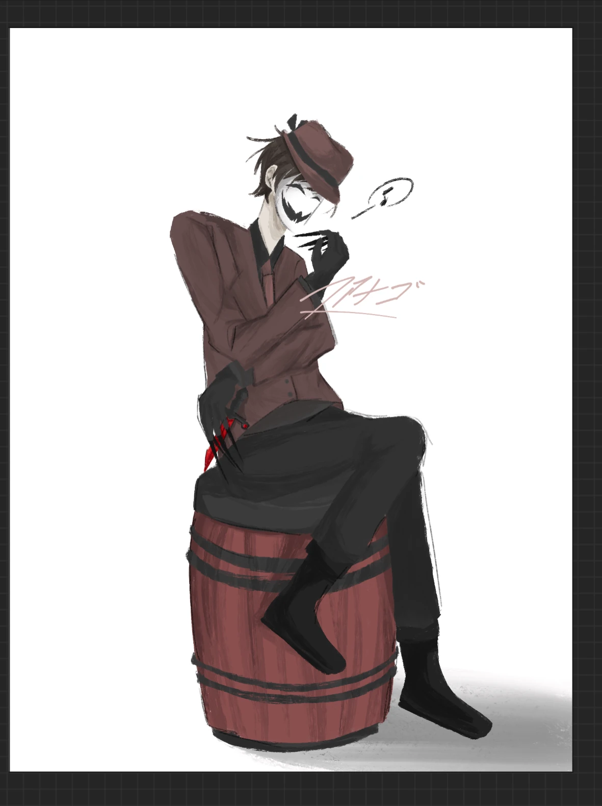 A thankyou gift to Architect Merlot Fandom