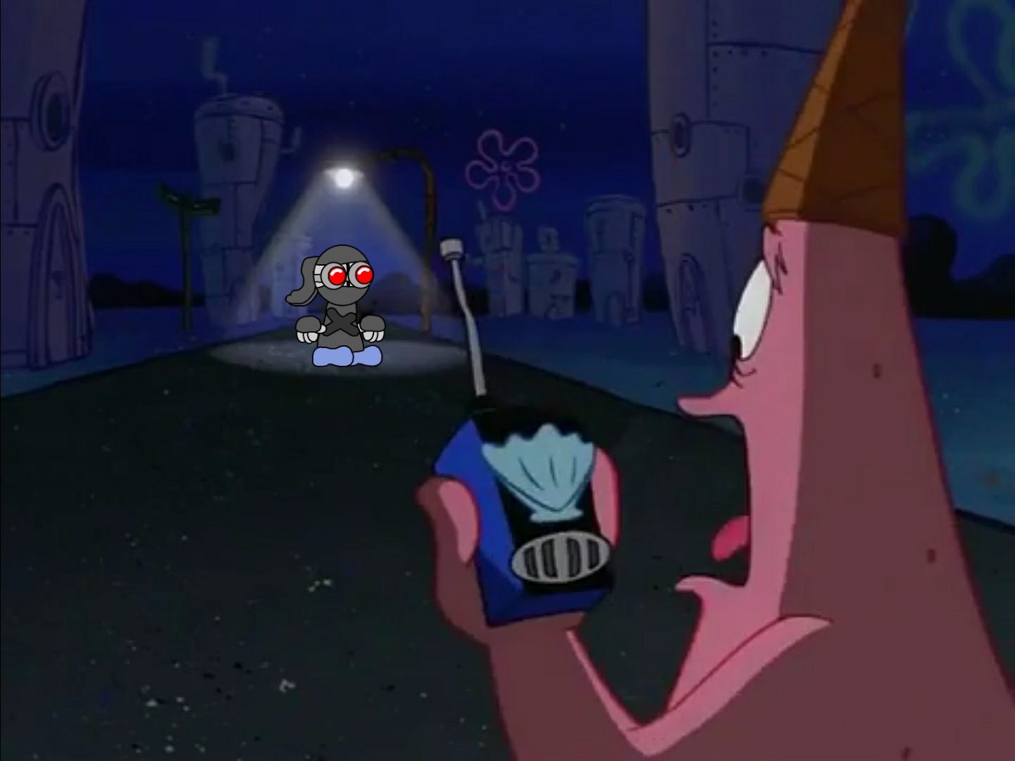 Hes just standing there menacingly. Menacingly. йо-йо мальчик играется. мультяшный человек в полный рост. He was standing.