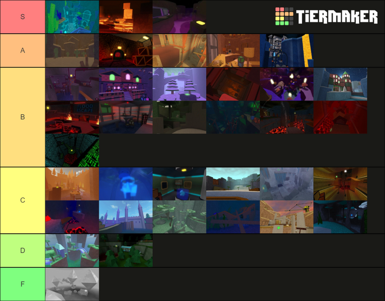 My Tier List For The Fe2 Maps Fandom   755