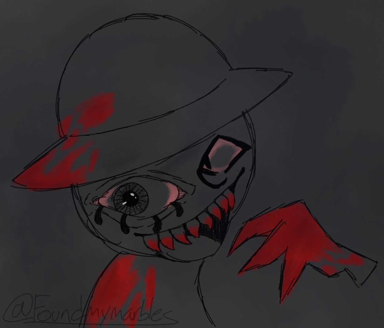 (blood, disturbing) little dale doodle Fandom