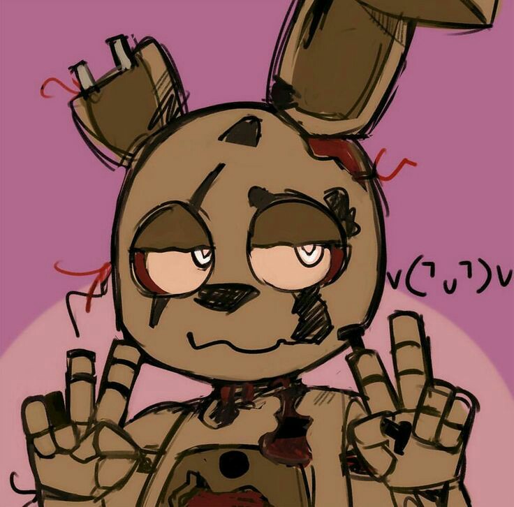 Aqui é o springtrap! 