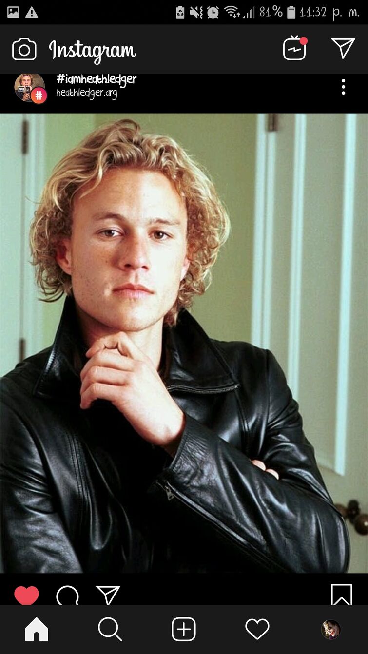 Soy yo la única q cree q Heath Ledger no merecía morir ❔💕😔🔥