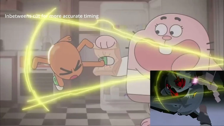 FLCL reference in The Wonderfully Weird World of Gumball