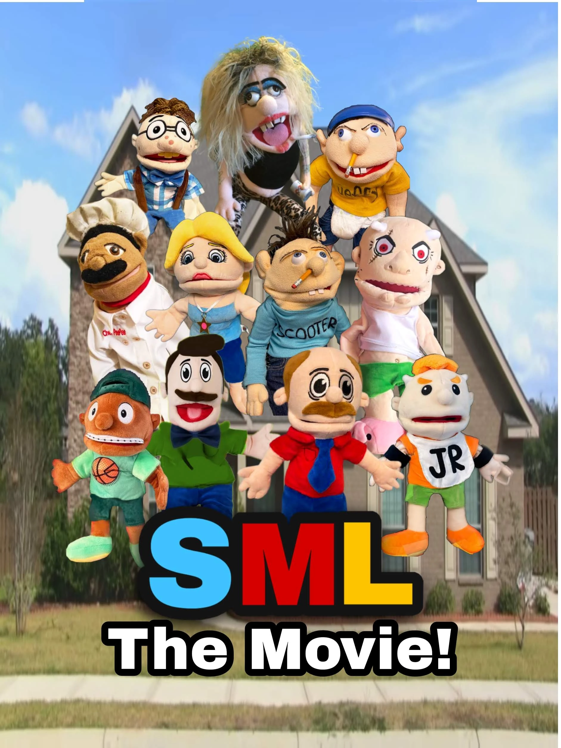 Here The SML Movie! Poster 2 with Human Puppets Fandom