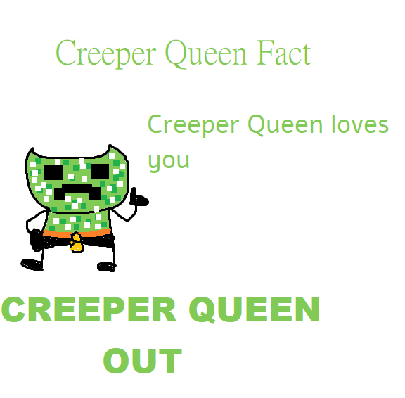 Creeper Queen Do Be Telling The Truth Doe Fandom - creeper queen a bizarre day roblox wiki fandom