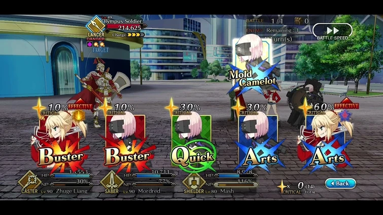 [fgo na] main quest: olympus chapter 2 arrow 1