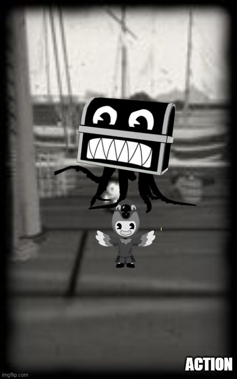 Just got Bendy in nightmare run!