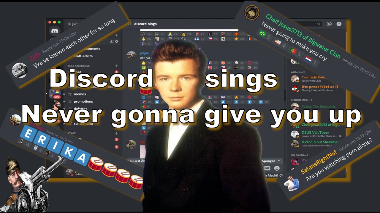 Get Rick Rolled Simulator But Almost Every Video Can T Be Seen Lol Fandom - never gonna give you up earrape roblox id