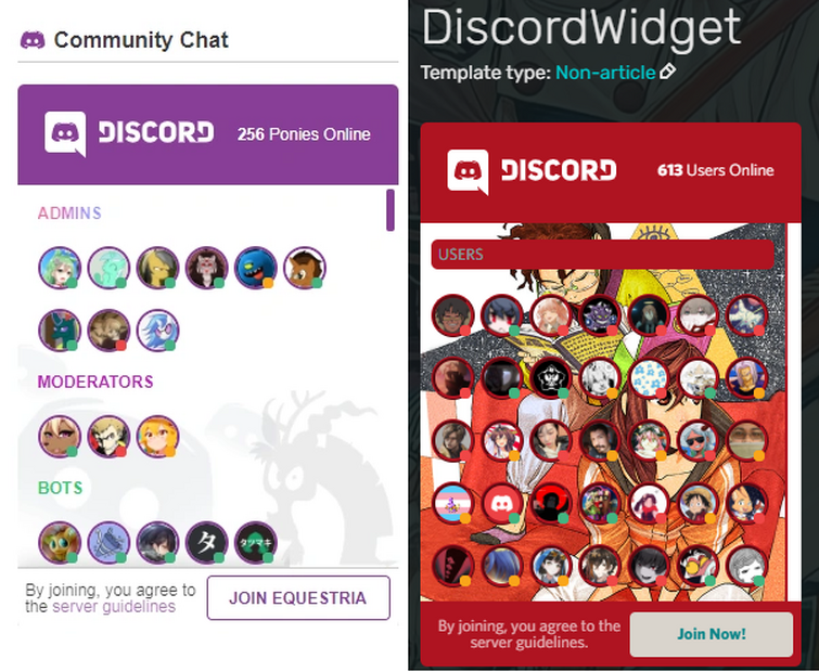 Como adicionar um widget de membros online do Discord a um