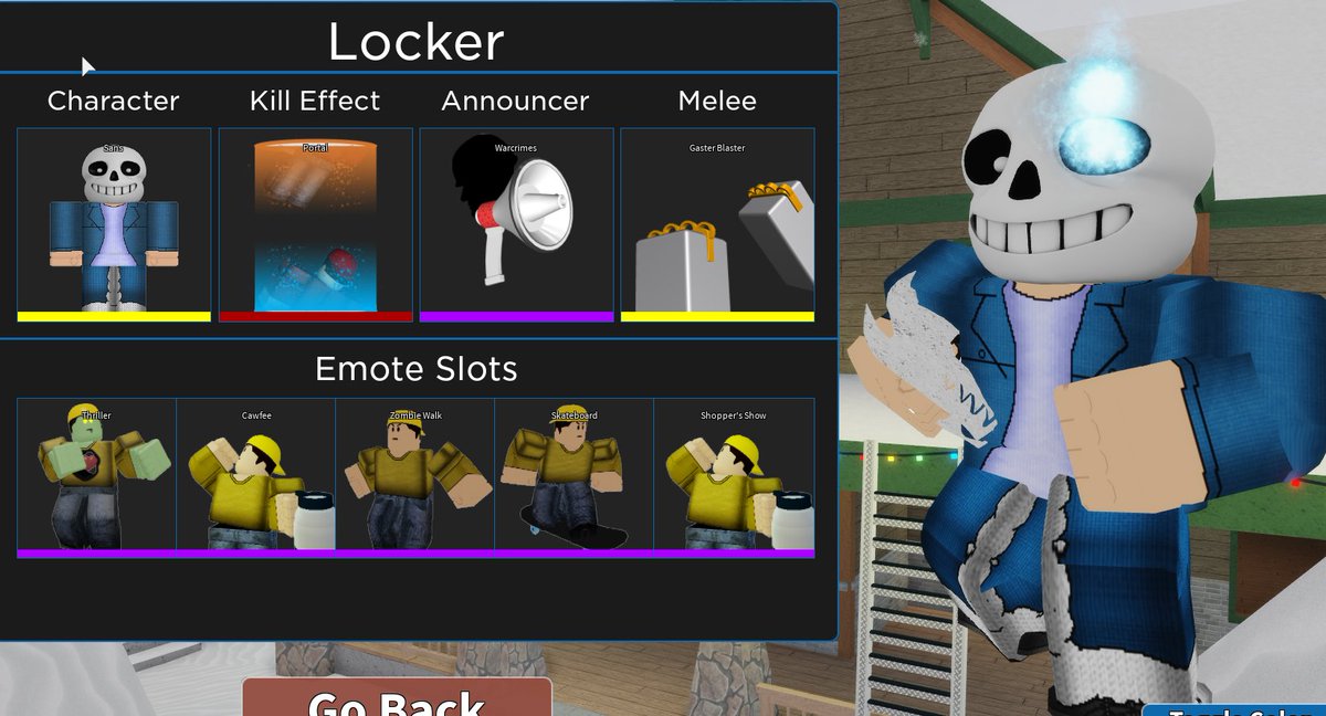 How To Get The Secret Sans Skin In Arsenal - roblox arsenal sans skin