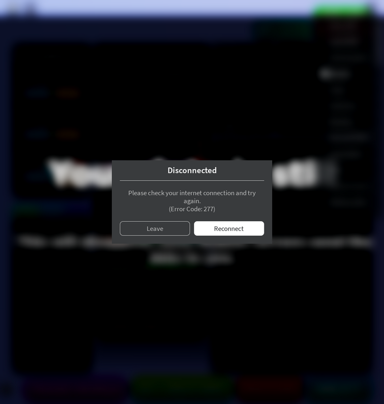 How to Fix Roblox Error Code 277 - Fix Disconnected Error Code 277 Roblox 