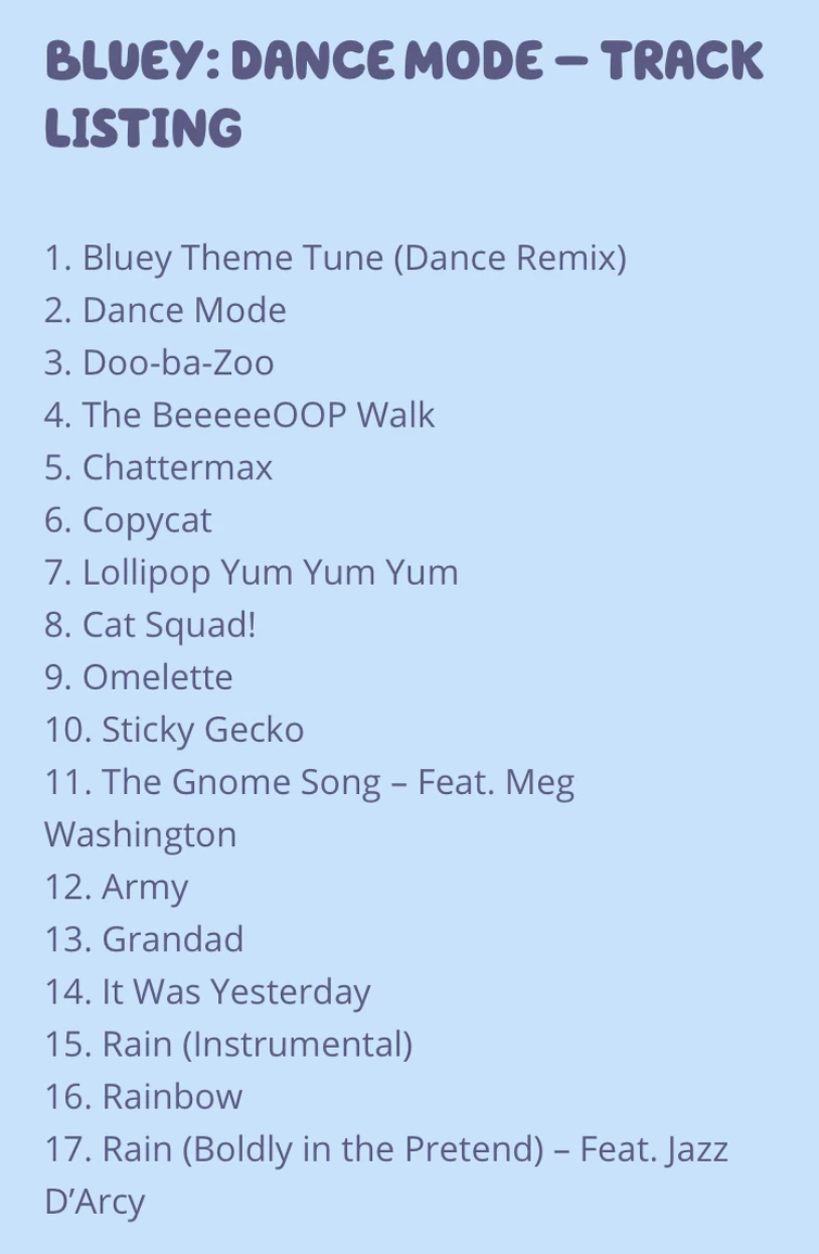 List of Songs in the New Album! | Fandom