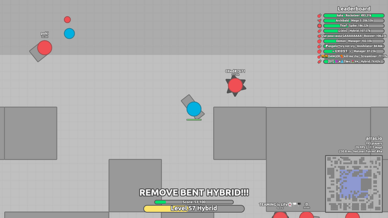 Arras.io (Diep.io 2) - Architect, Auto-Double & Annihilator Domination 