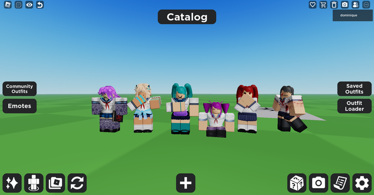 How to go fast in roblox catalog avatar creator!!!! 