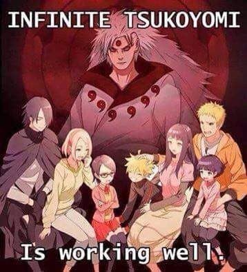 Writers took boruto is just infinite tsukuyomi to their heart. : r