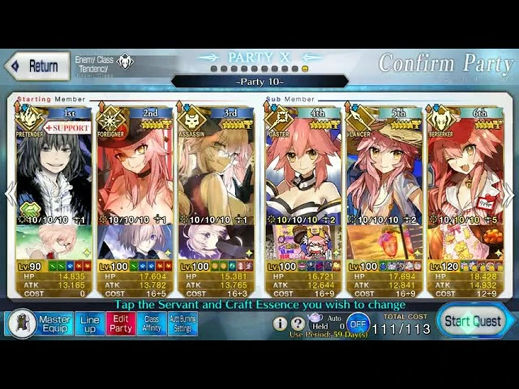 [FGO NA] I Waited 2 Years For This - Full Koyanskaya Tamamo Set