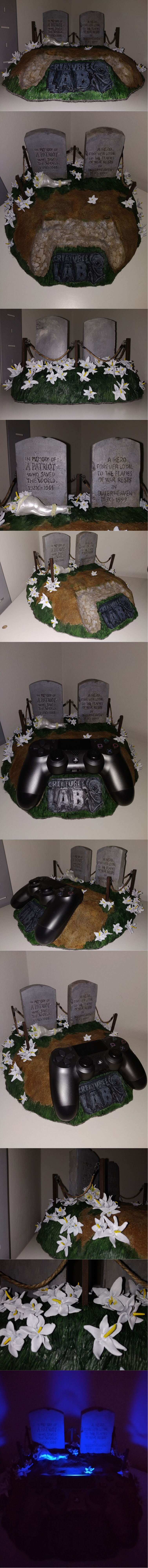 My new controller holder