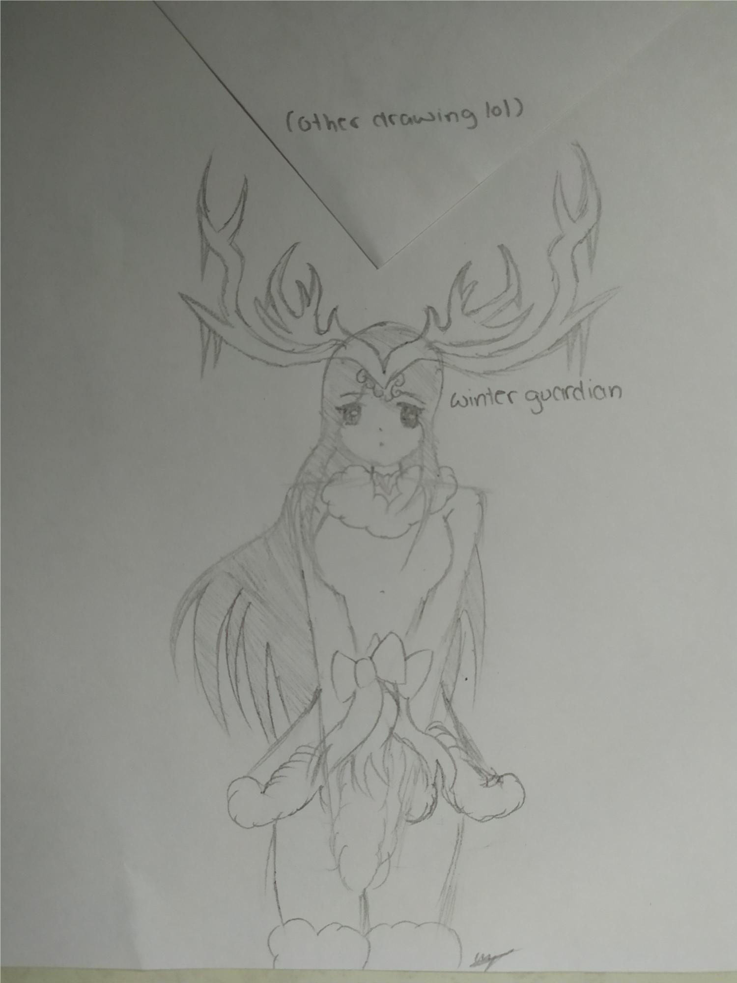 Drawing Of The Winter Guardian Set Fandom