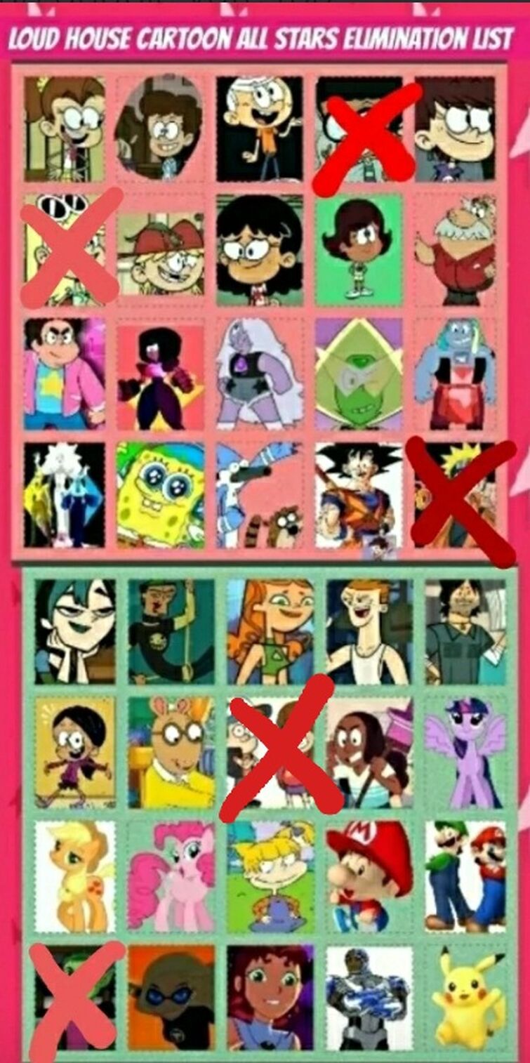 Mable And Diper Are Out Loud House Cartoon All Stars Elimination Game Please Vote For Two Fandom 