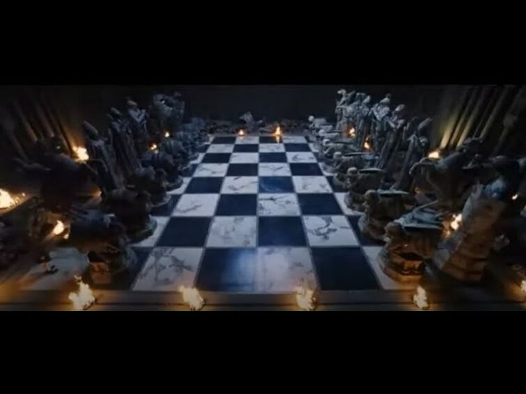 Harry Potter Movie with Game Music - Wizard's Chess