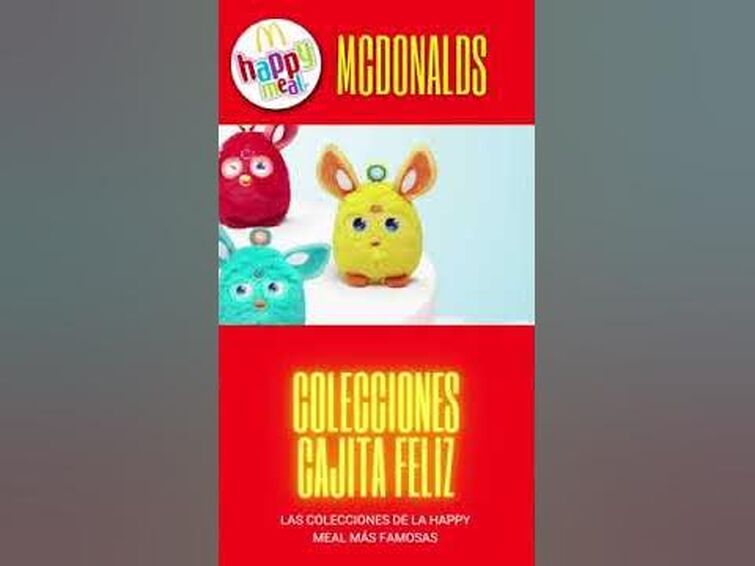 McDONALDS FURBY CONNECT - McDONALD'S HAPPY MEAL THE MOST FAMOUS COMMERCIAL #shorts #shortshappymeal