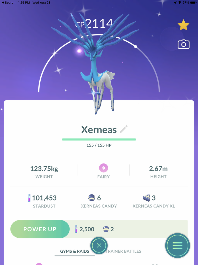 Xerneas (Pokémon) - Pokémon GO