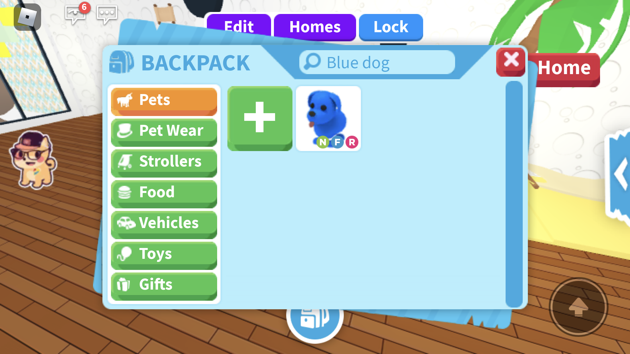 Trading A Neon Blue Dog And More Fandom - blue dog roblox adopt me