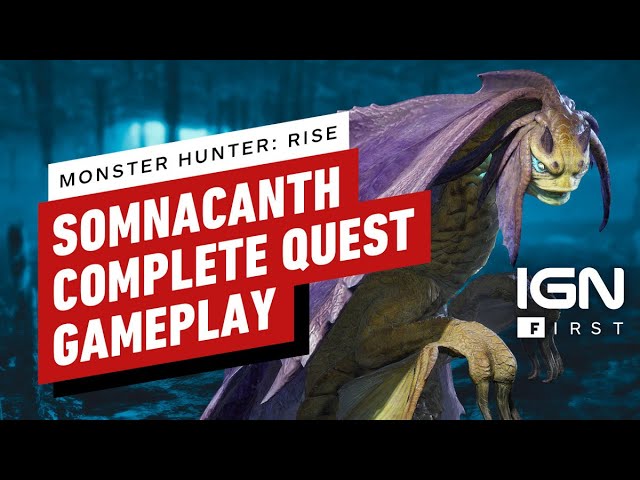 Monster Hunter Rise [Gameplay] - IGN