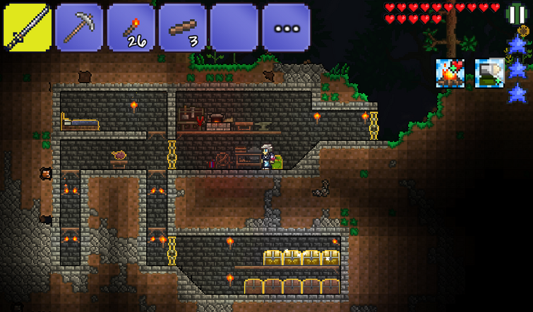 How To Make Underground House Terraria