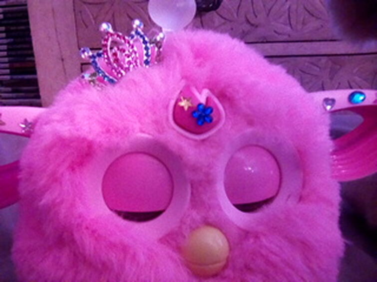 Furby Boom Funniest Interactive Talking Hot Pink Majenta Fur, Ears, Feet  and Tail/crazy Moving Eyes/works Great 