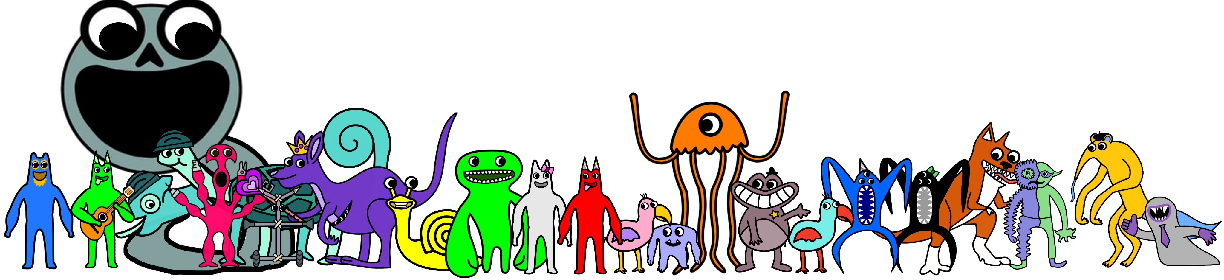 Garten of banban character murals hd remaster Fandom