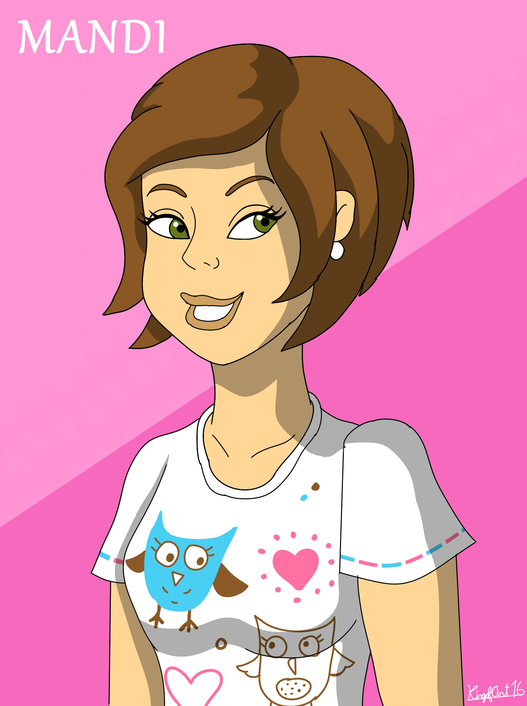 How does my edition of Mandi look? I already posted it on her fanart