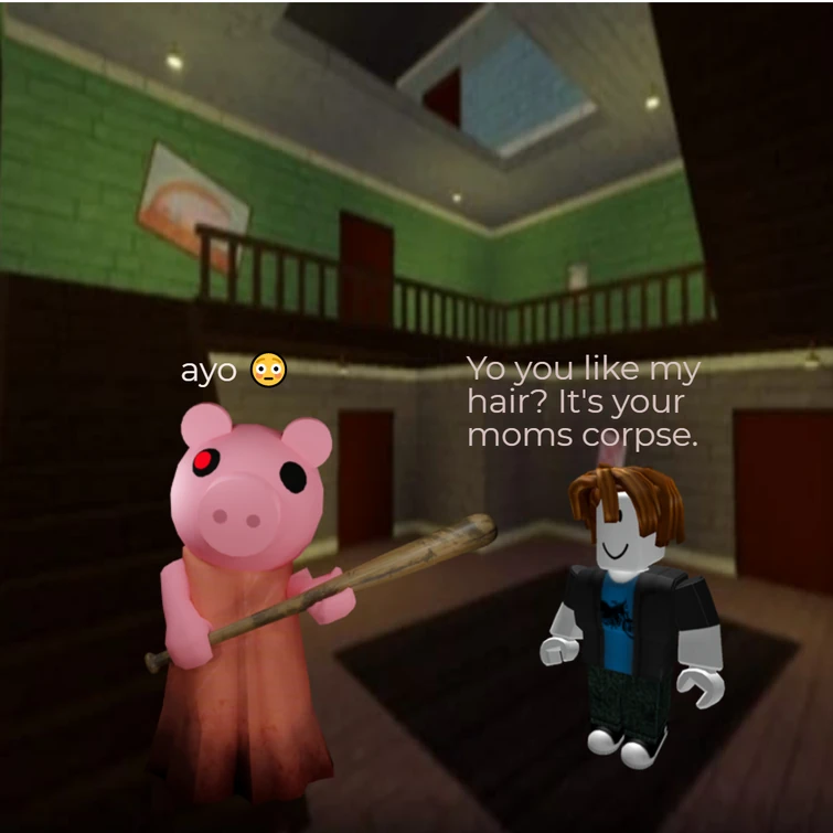 Piggy meets a bacon hair Fandom