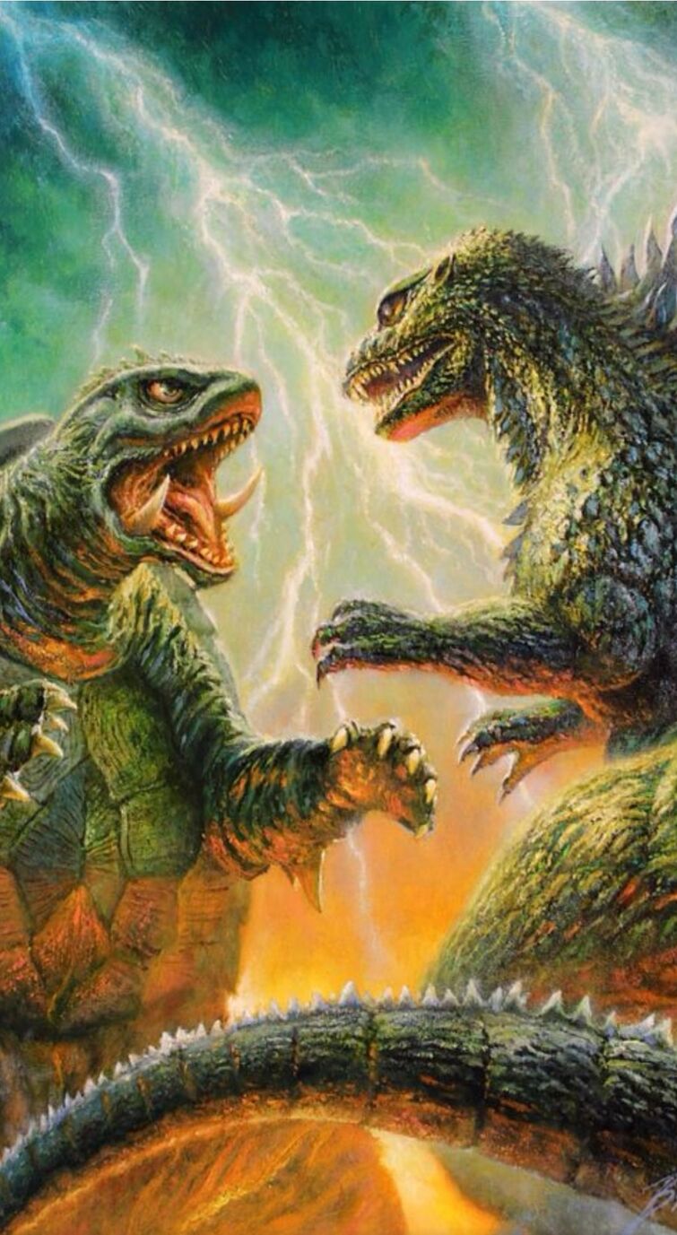 Godzilla vs gamera