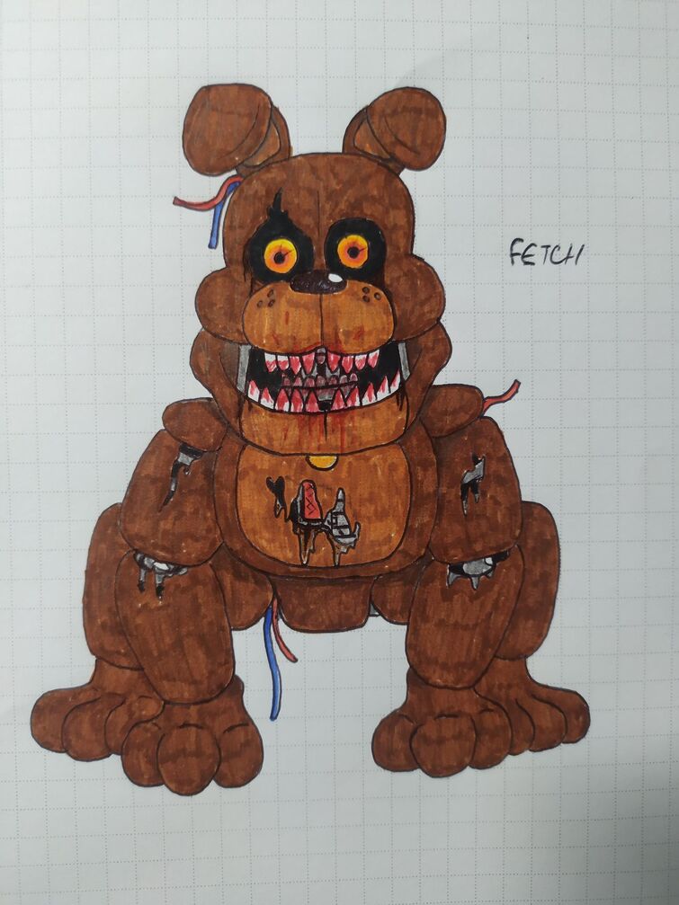 FanGirl ;3 on X: My favorite animatronic in, FNaF 4!! Nightmare